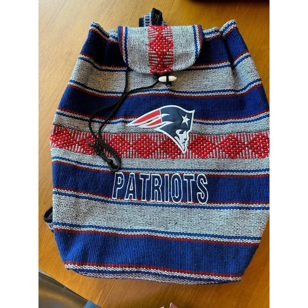New England Patriots back pack